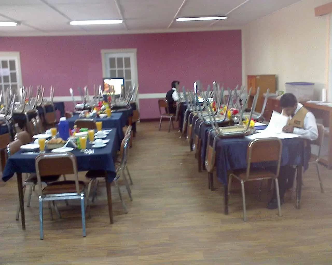 Comedor construido en la Mina Quiruvilca de Panamerican Silver