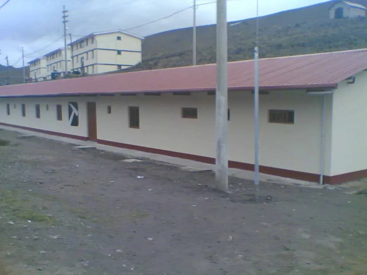 Comedor industrial construido para el Proyecto Morococha de Minera Argentum