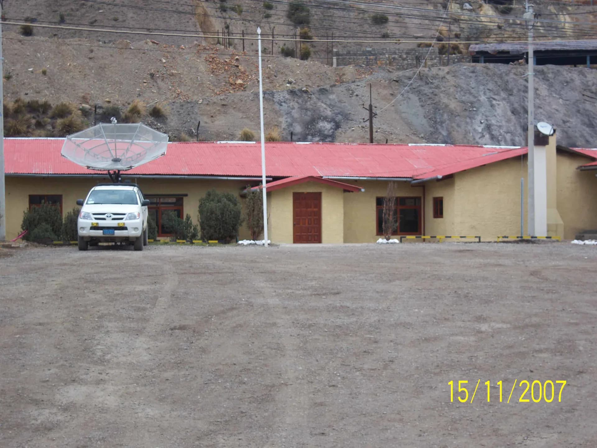 Área de servicio del comedor del Proyecto Morococha